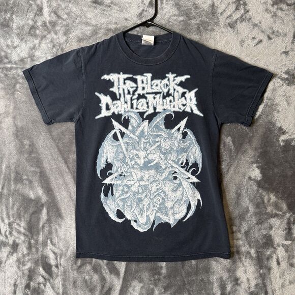 The Black Dahlia Murder Pentagram T-Shirt Large Men’s Black Band Tee Death Metal - Picture 1 of 6